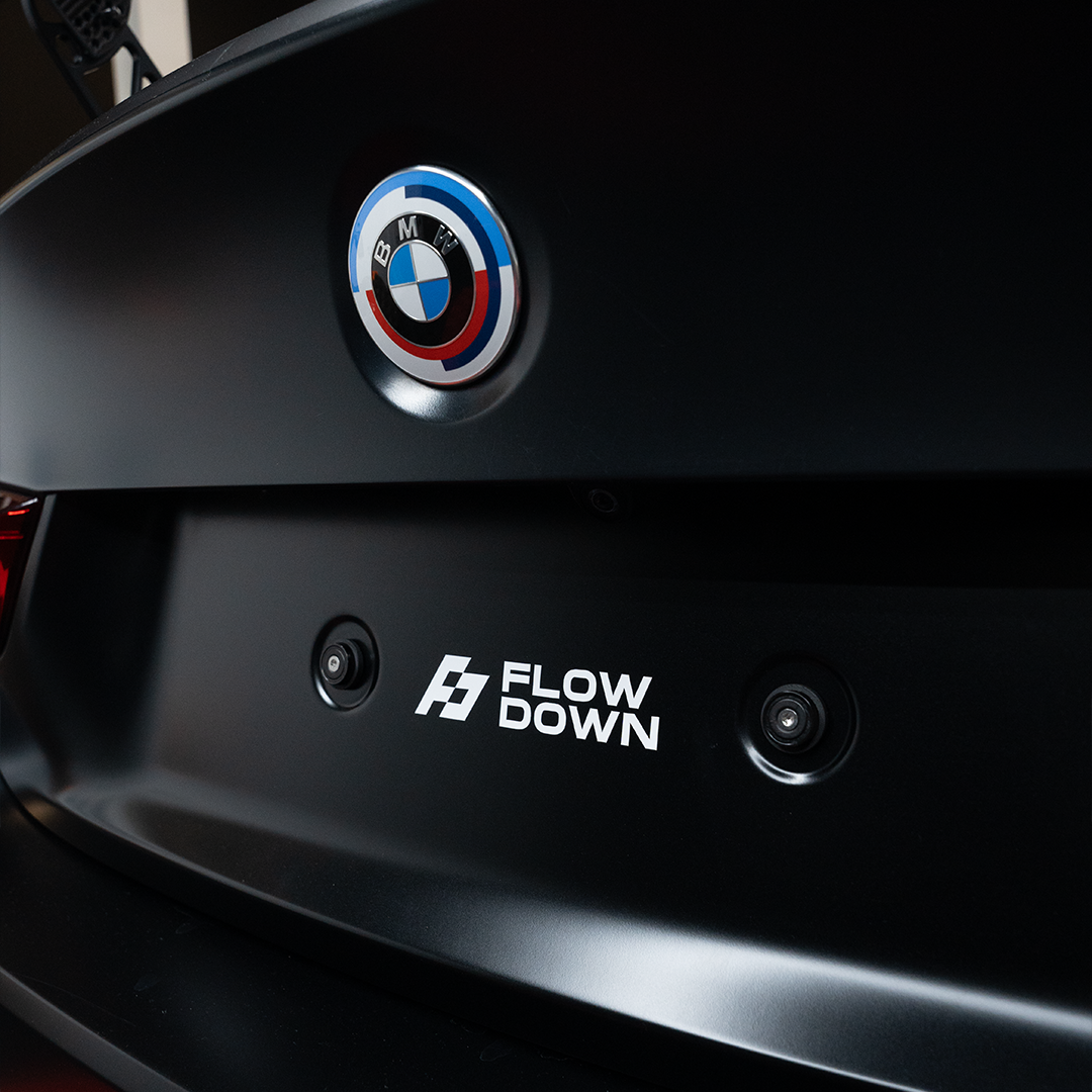 FLOW DOWN® STICKER KENNZEICHENMULDE