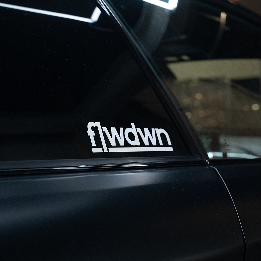 FLWDWN STICKER V.4