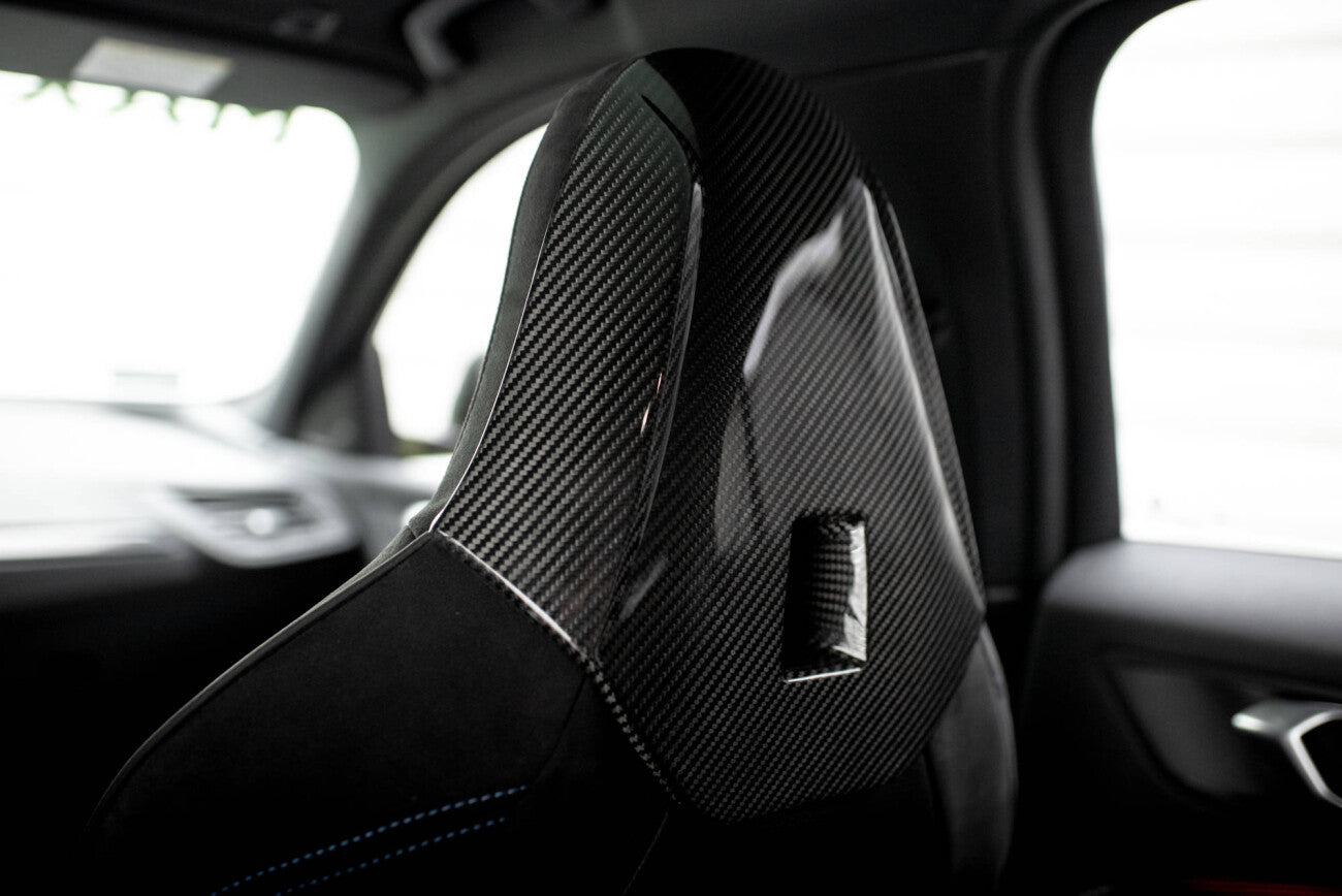 Carbon Kopfstützen Cover für BMW 1er F40 M135i