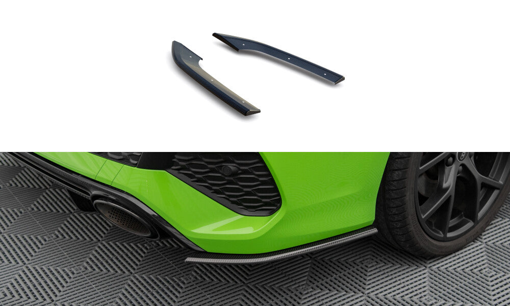 Carbon Fiber Heck Ansatz Flaps Diffusor für Audi RS3 Limousine 8Y