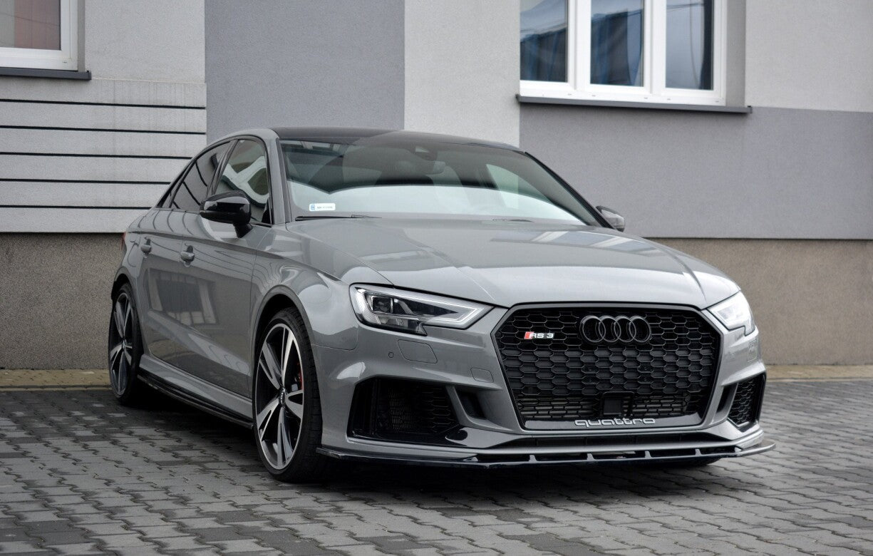 Cup Spoilerlippe Front Ansatz V.1 für Audi RS3 8V FL Limousine