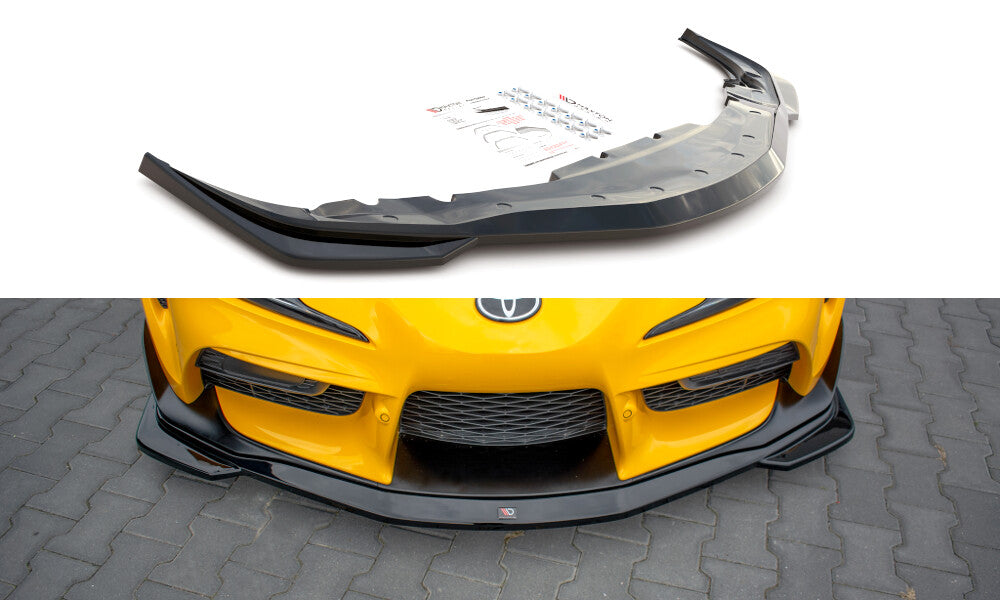 Cup Spoilerlippe Front Ansatz V.1 für Toyota Supra Mk5