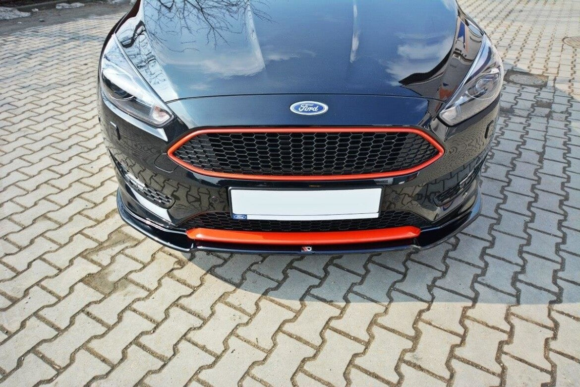 Cup Spoilerlippe Front Ansatz V.2 für Ford Focus ST-Line Mk3 FL