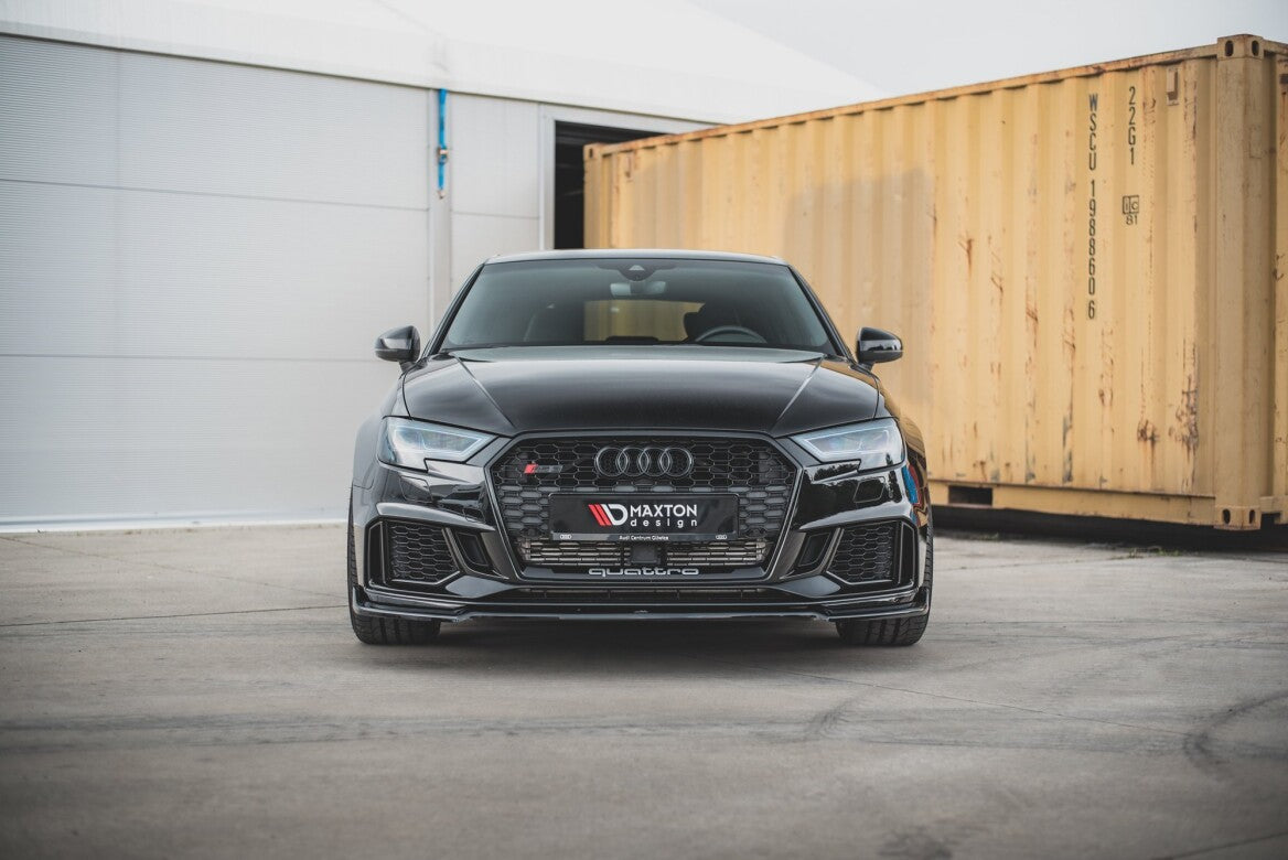 Cup Spoilerlippe Front Ansatz V.3 für Audi RS3 8V Facelift