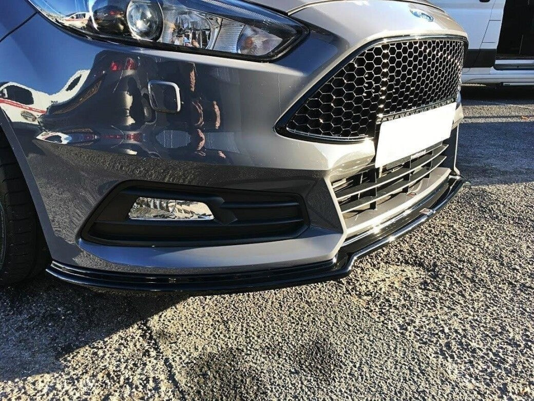 Cup Spoilerlippe Front Ansatz V.3 für Ford Focus ST Mk3 FL