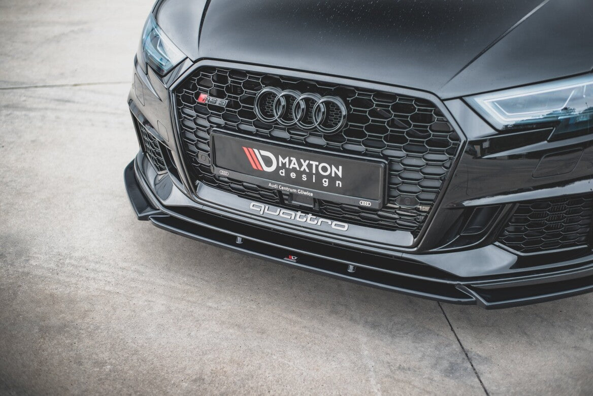 Cup Spoilerlippe Front Ansatz V.4 für Audi RS3 8V Facelift