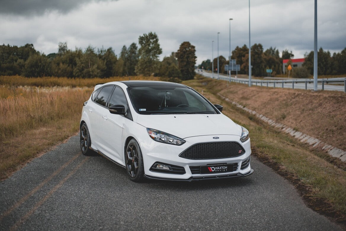 Cup Spoilerlippe Front Ansatz V.4 für Ford Focus ST Mk3 Facelift