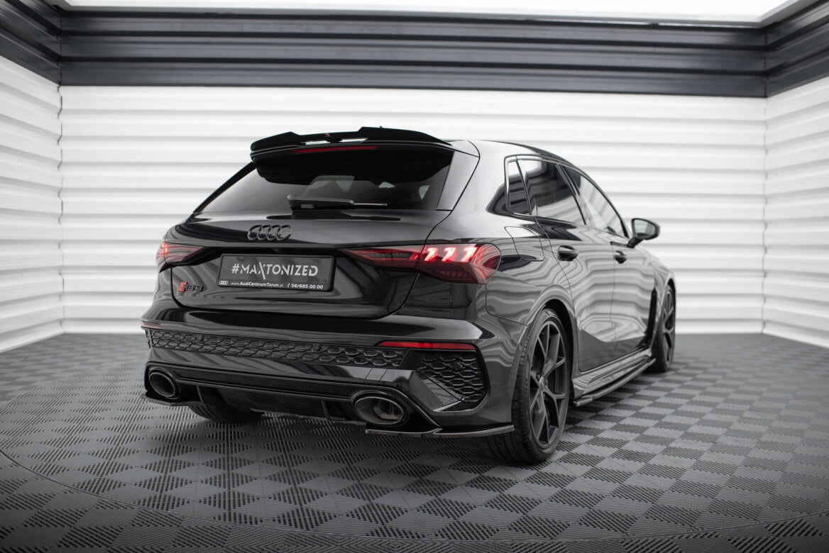 Heck Ansatz Flaps Diffusor V.1 für Audi RS3 Sportback 8Y