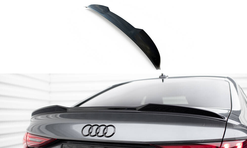 Heck Spoiler Aufsatz Abrisskante 3D für Audi A3 / A3 S-Line / S3 / RS3 Limousine 8Y