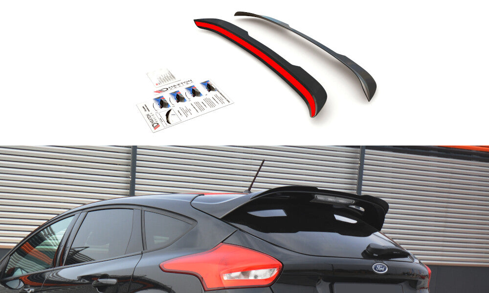 Heck Spoiler Aufsatz Abrisskante für Ford Focus ST-Line Mk3 FL