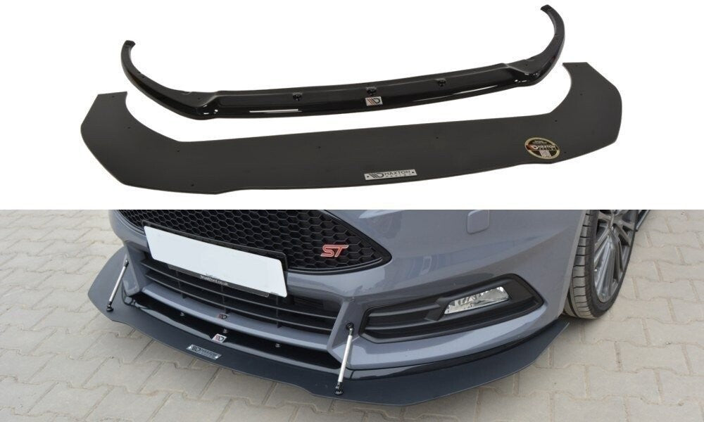 Racing Hybrid Cup Spoilerlippe Front Ansatz V.1 für Ford Focus ST Mk3 FL