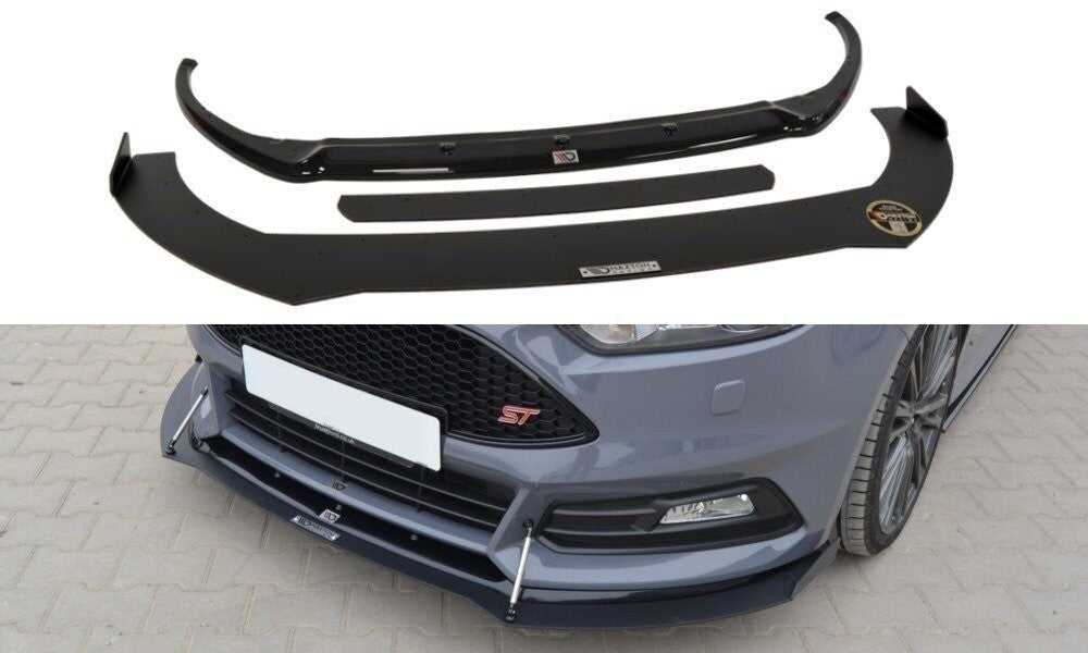 Racing Hybrid Cup Spoilerlippe Front Ansatz V.2 für Ford Focus ST Mk3 FL