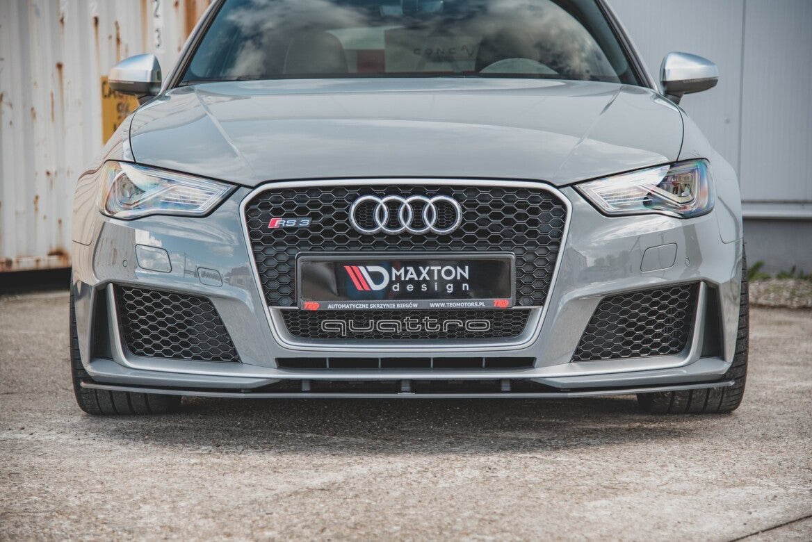 Street Pro Cup Spoilerlippe Front Ansatz für Audi RS3 8V Sportback