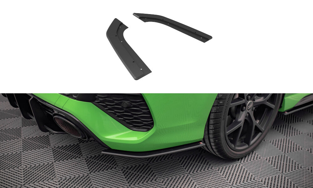 Street Pro Heck Ansatz Flaps Diffusor für Audi RS3 Limousine 8Y