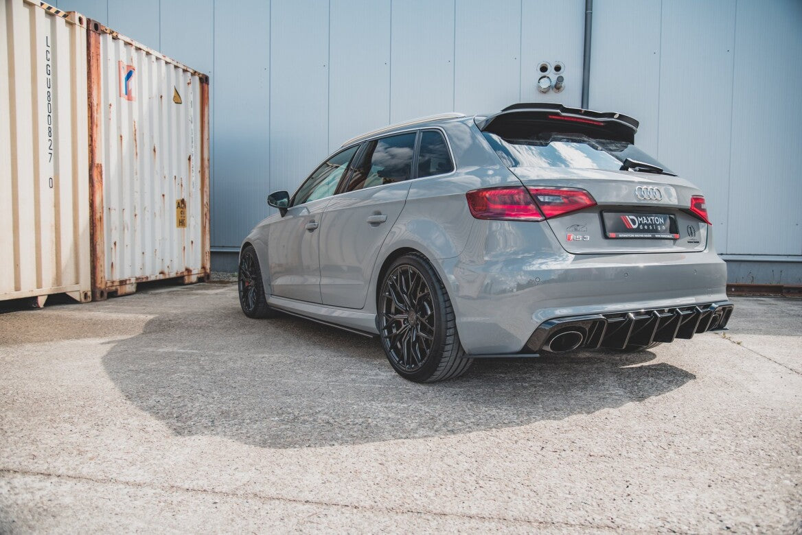 Street Pro Seitenschweller Ansatz Cup Leisten für Audi RS3 8V Sportback