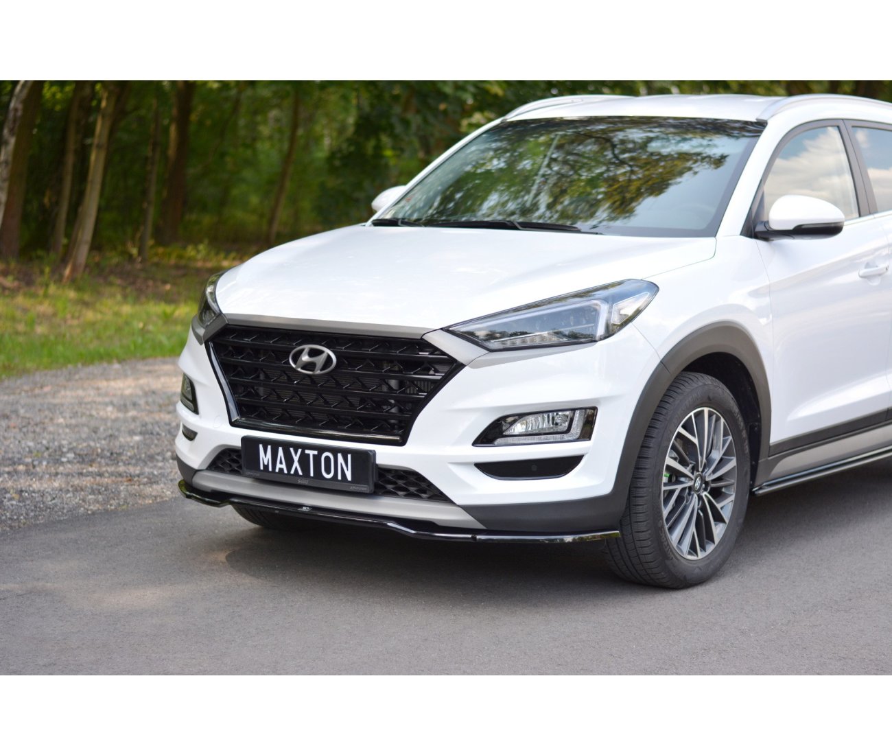 Cup Spoilerlippe Front Ansatz V.2 für Hyundai Tucson Facelift