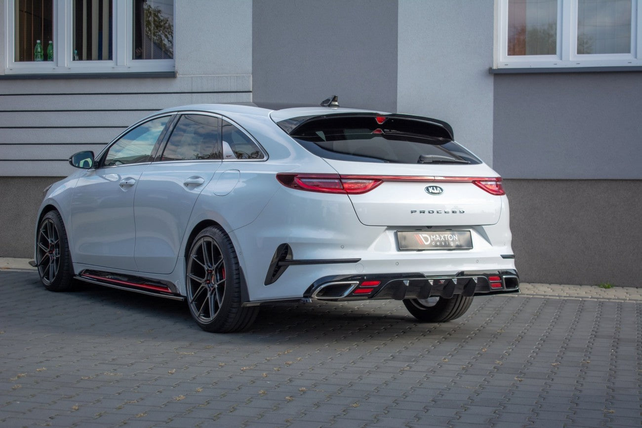 Heck Ansatz Diffusor für Kia ProCeed GT Mk 3