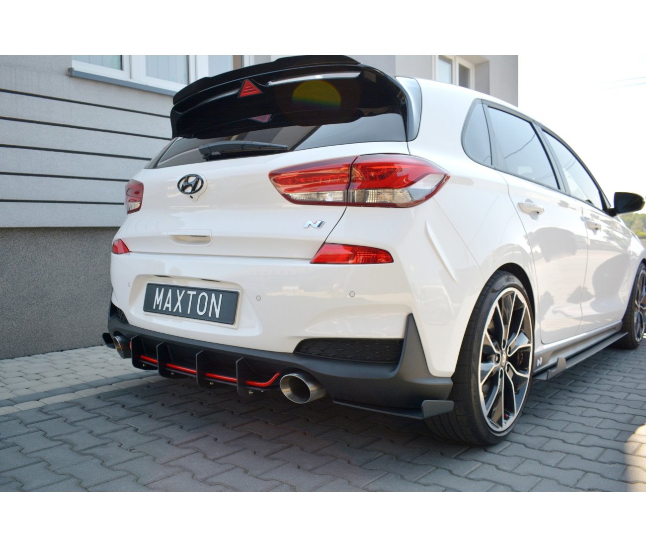 Rear Diffuser Rear Bumper for Hyundai I30N Hatchback