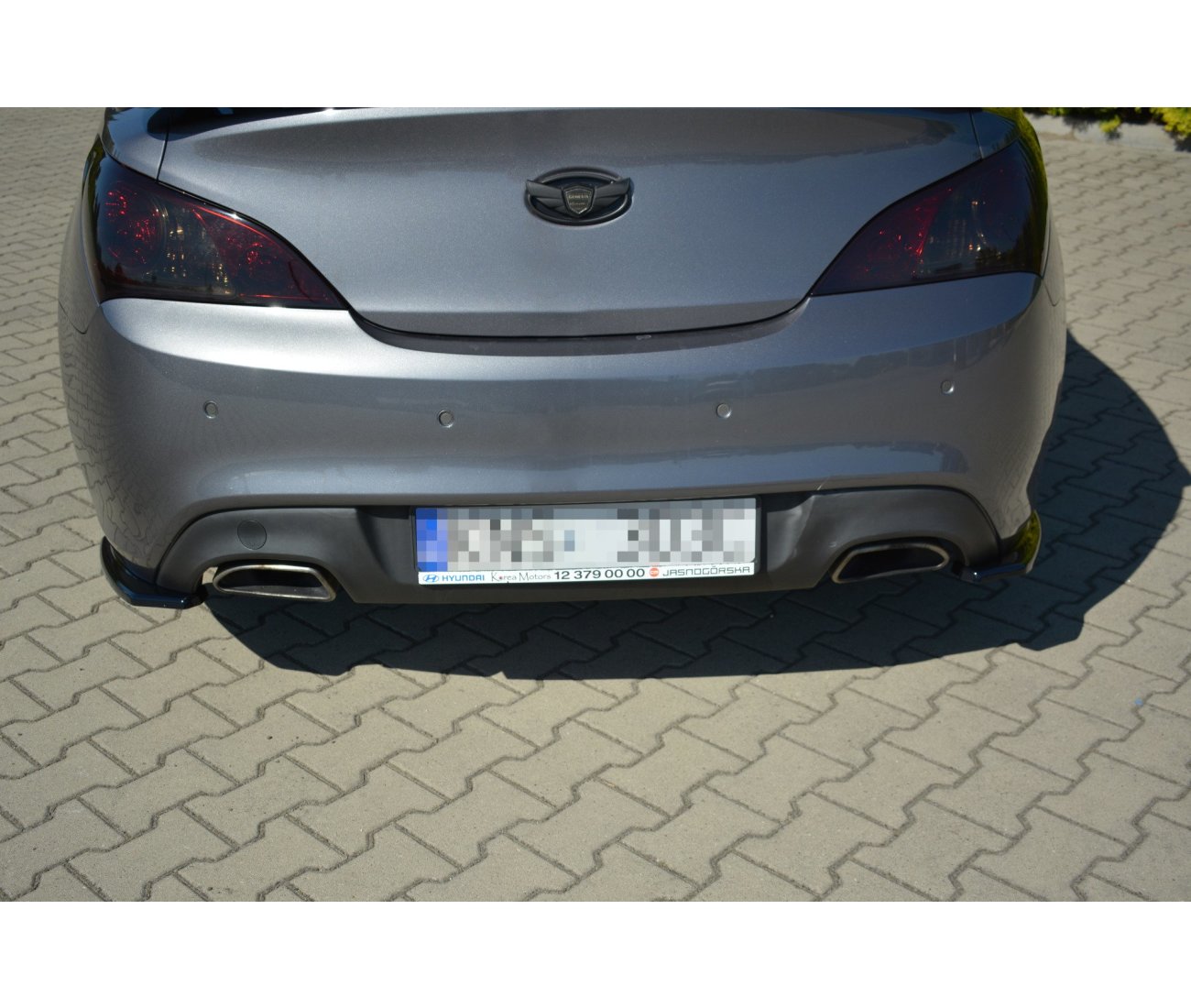 Heck Ansatz Flaps Diffusor für Hyundai Genesis Coupe