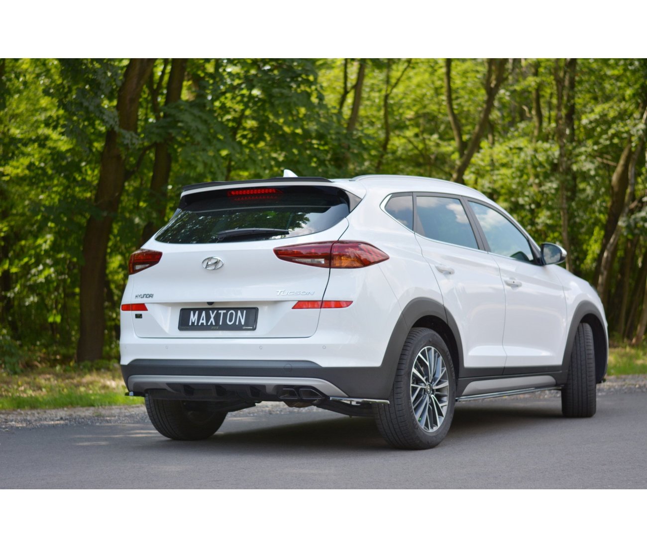 Rear Flaps Diffuser for Hyundai Tucson Facelift 