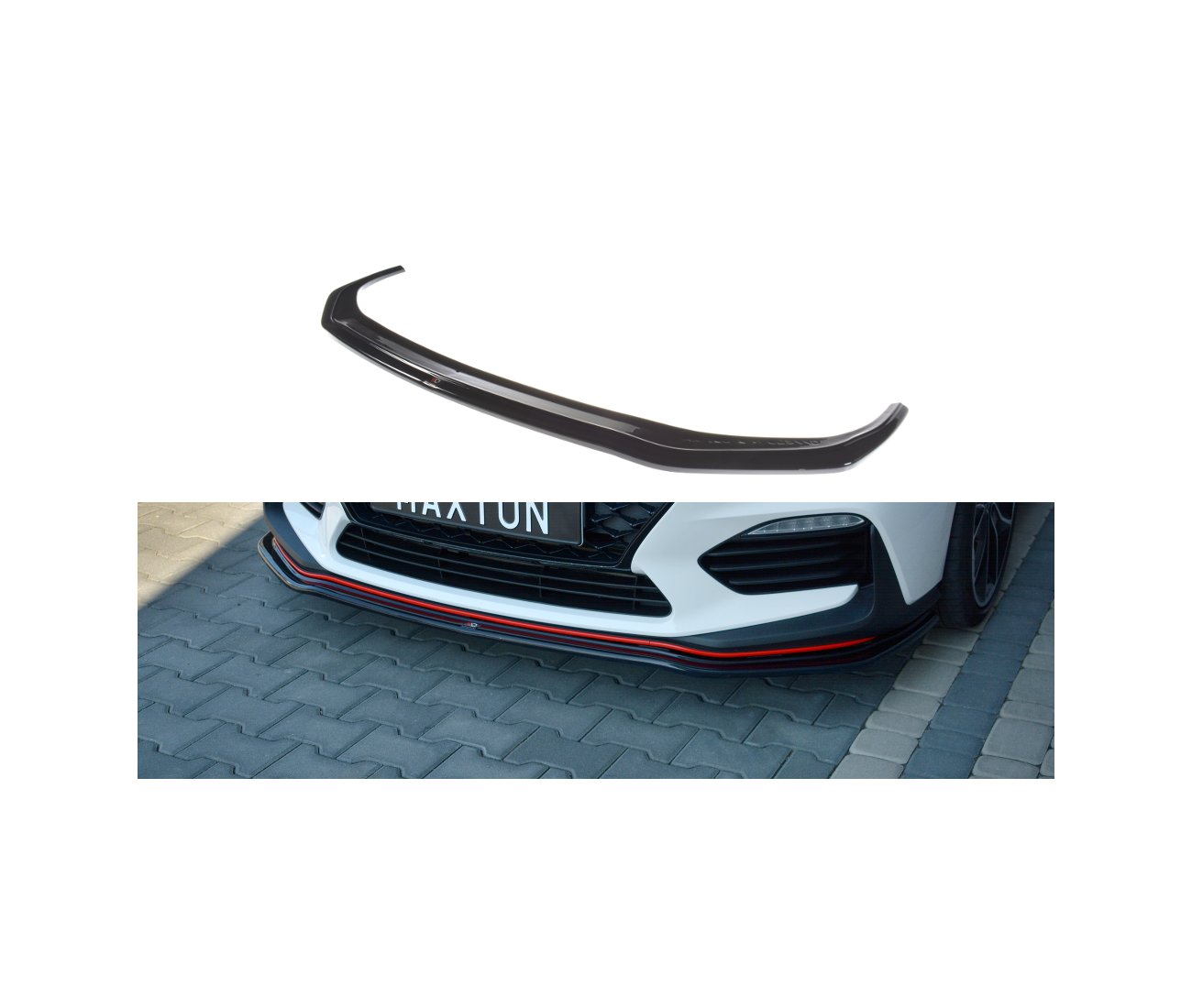 Front lip V.2 for Hyundai I30N 