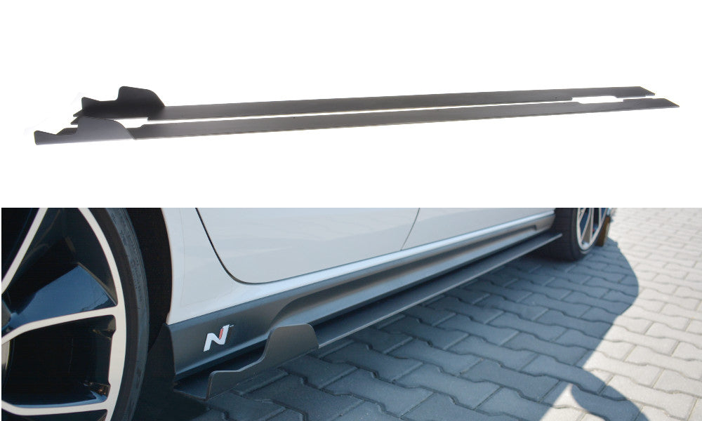 Racing side skirts cup strips for Hyundai I30N 