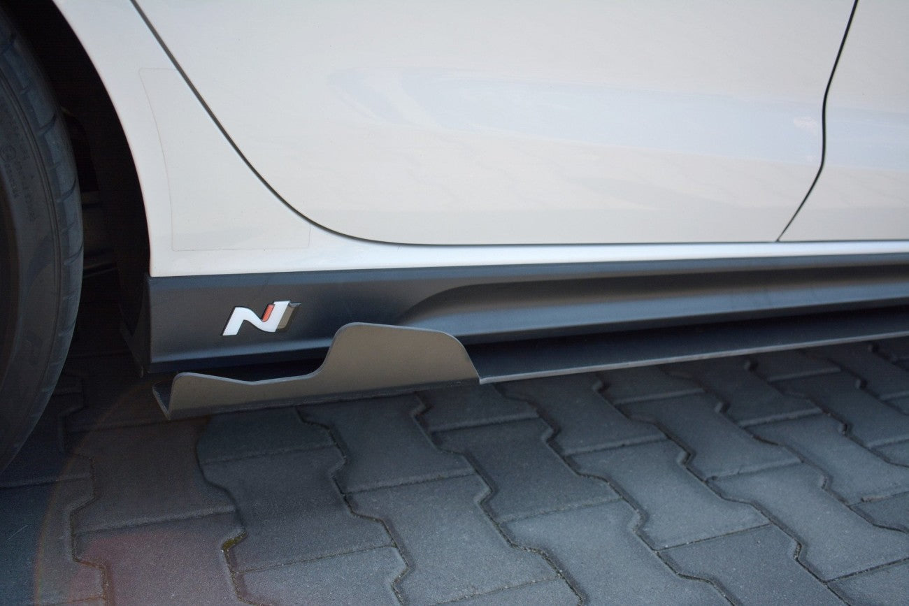 Racing side skirts cup strips for Hyundai I30N 