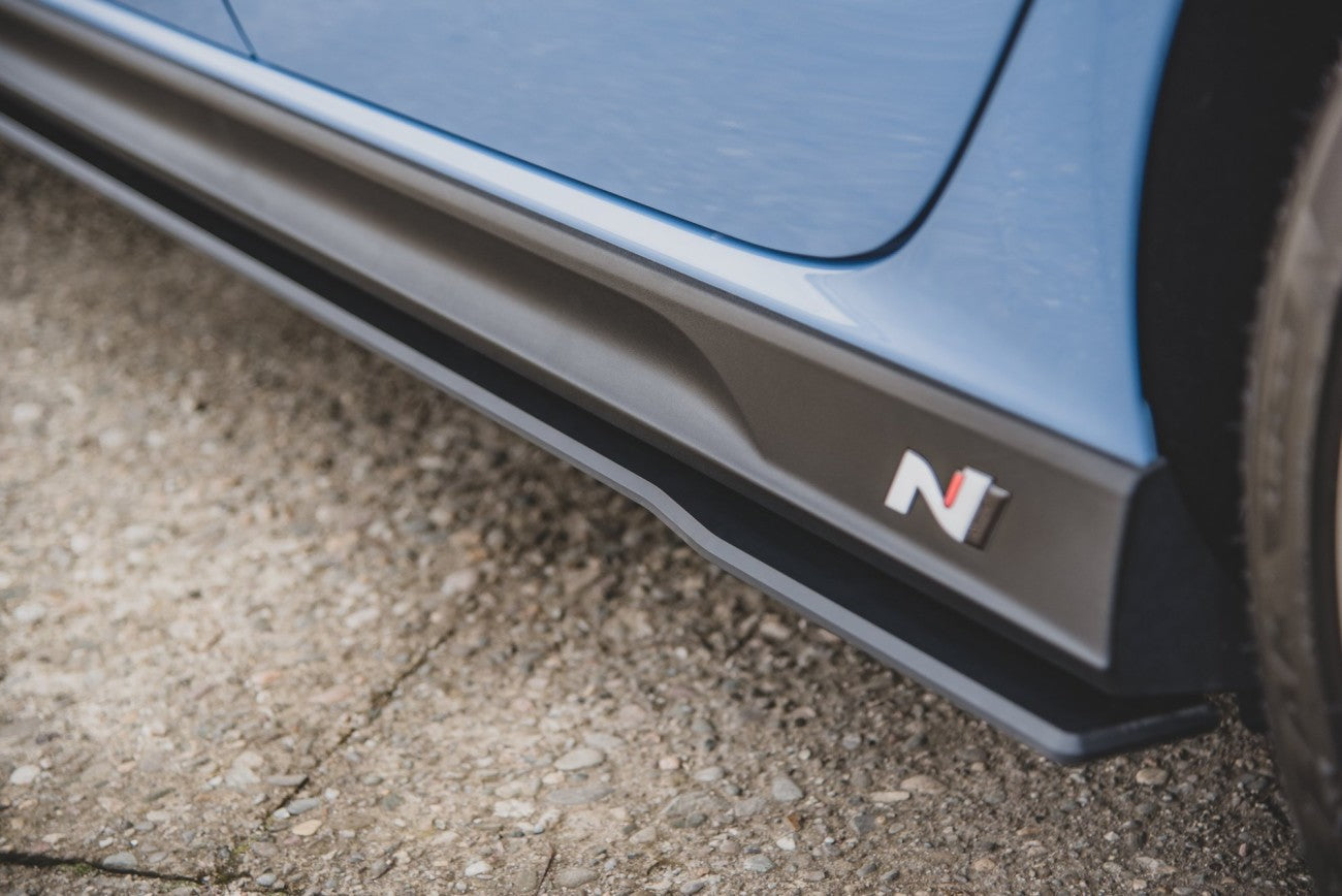 Robust racing side skirts cup strips for Hyundai I30 N 