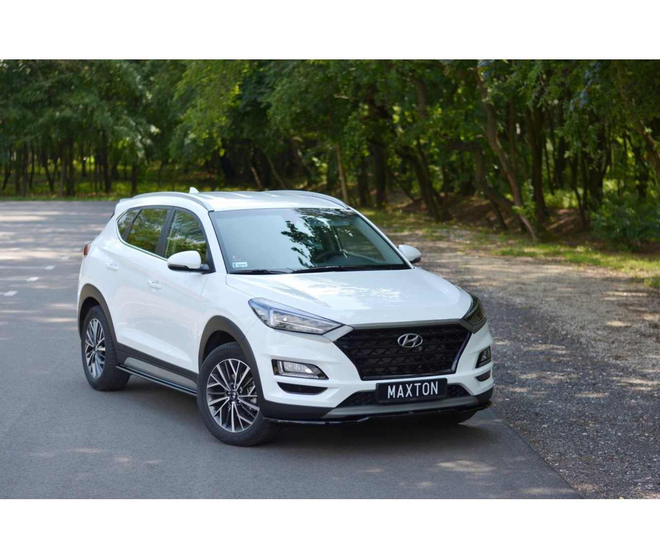 Seitenschweller Ansatz Cup Leisten für Hyundai Tucson Facelift