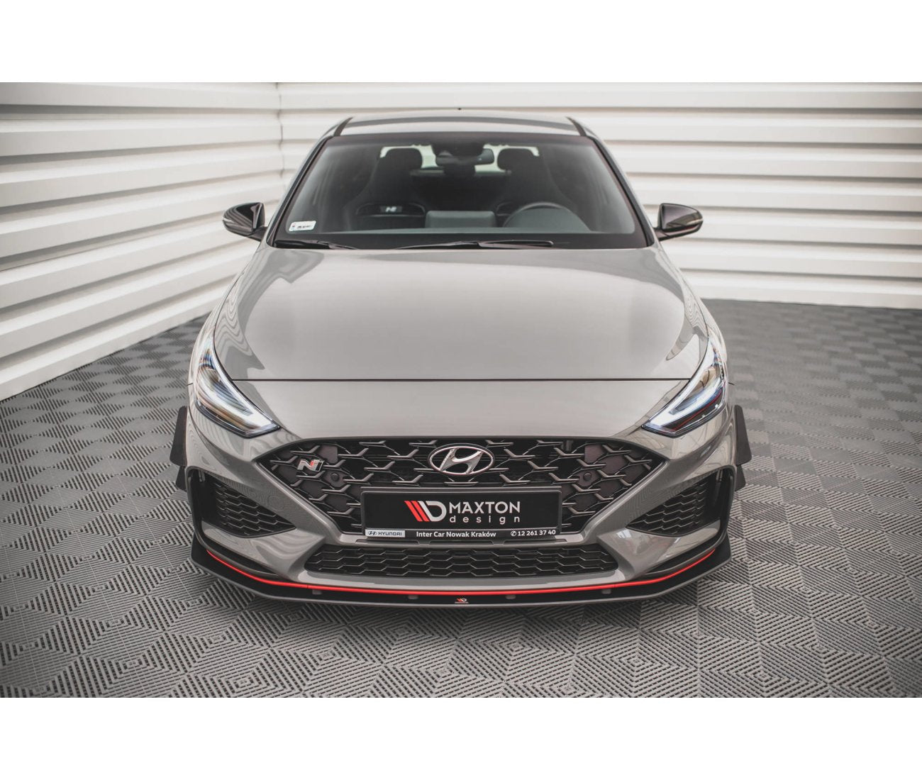 Stoßstangenflügel vorne Canards für Hyundai I30N Facelift